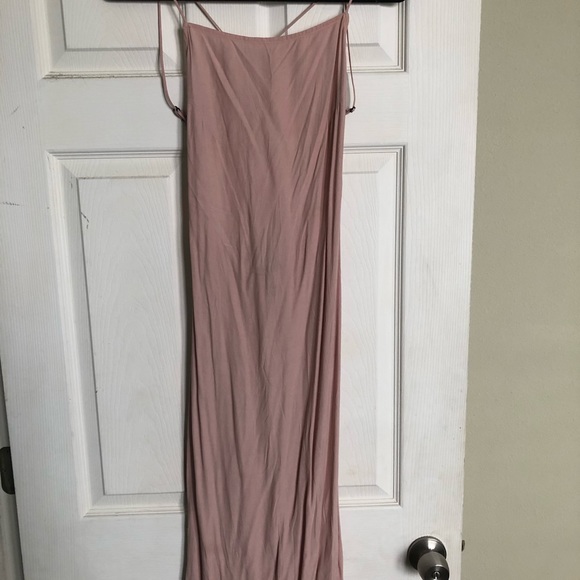 RARE blush pink midi Reformation dress - Picture 2 of 5
